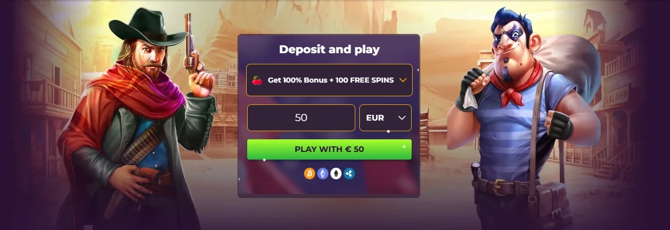 Wizebets welkomstbonus voor casino spelers