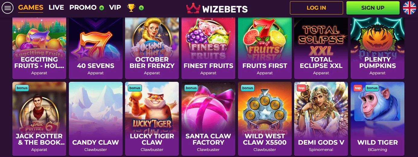 Wizebets virtuele sporten
